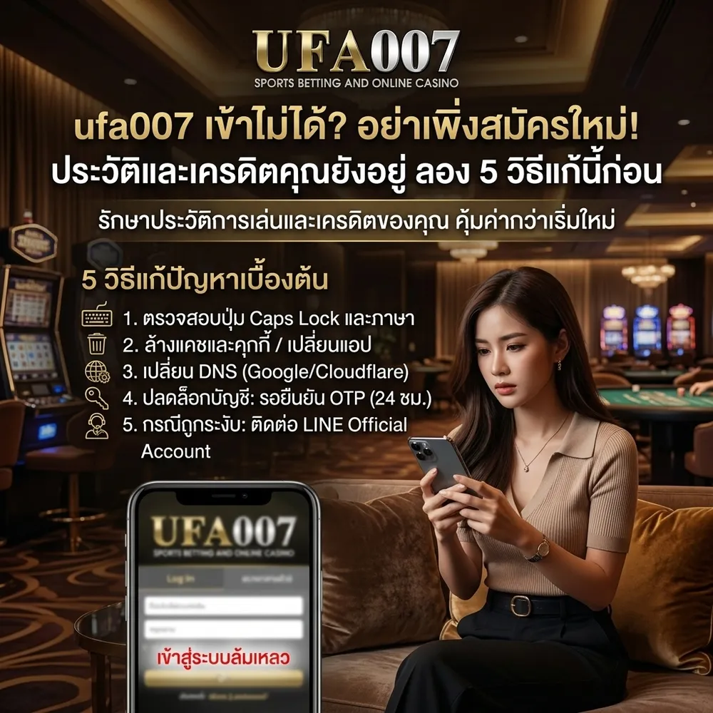 ufa007 เข้าสู่ระบบ