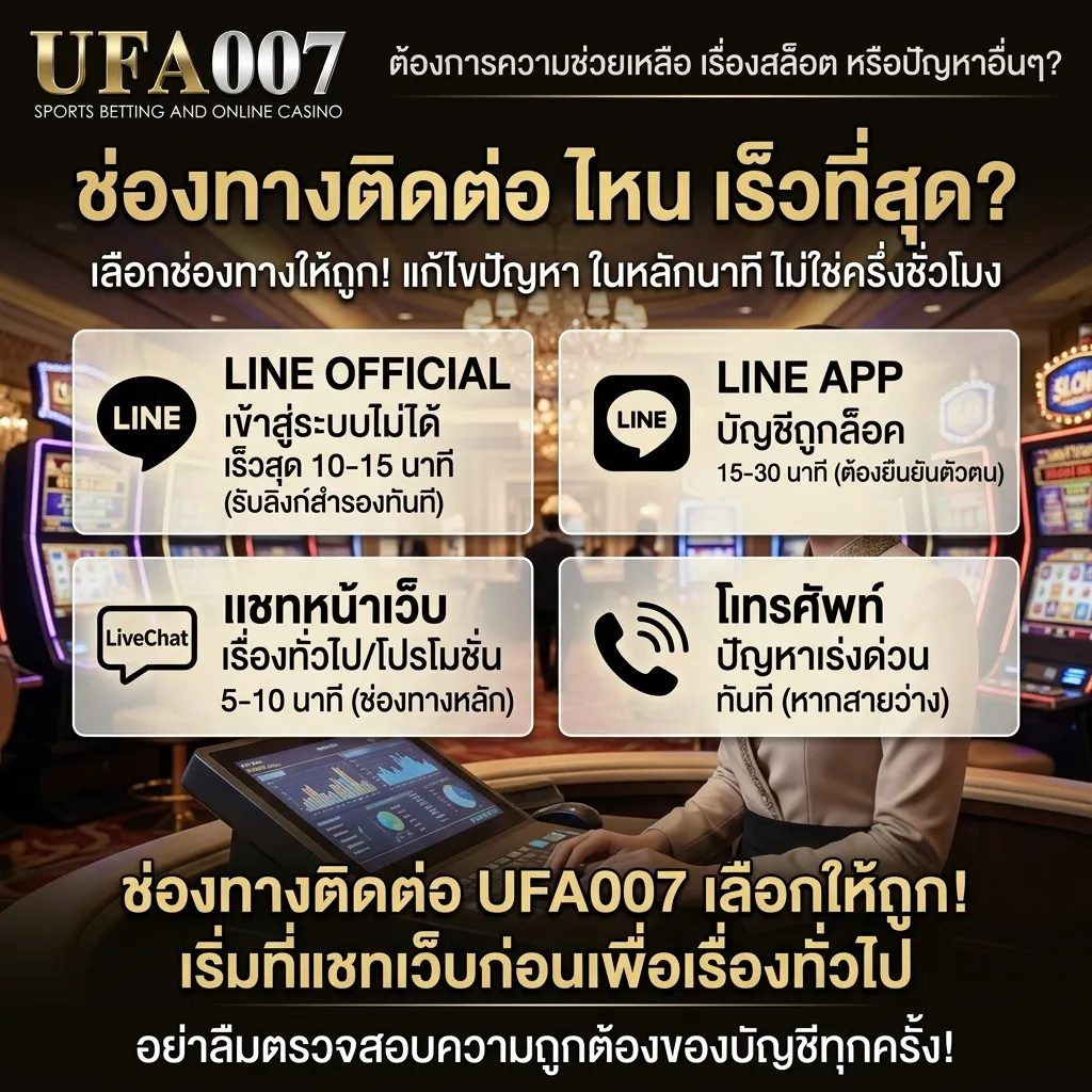 ติดต่อ UFA007